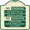 Signmission No Parking Violators Will Be Towed Away at Vehicle Owners Expense No Estacione Infra, TG-1818-23594 A-DES-TG-1818-23594 - alternate 1